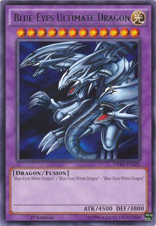 Blue-Eyes Ultimate Dragon Rare - Duelist Pack: Rivals of The Pharaoh DPRP-EN025 Yu-Gi-Oh!! 1st Edition 