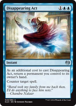Disappearing Act 043 264 Kaladesh Singles Disappearing Act 043 264 Kaladesh Singles