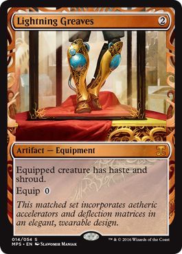 Lightning Greaves 14 54 Kaladesh Inventions Lightning Greaves 14 54 Kaladesh Inventions