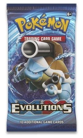 3x Evolution XY Booster EN, Original Sealed Pokemon 