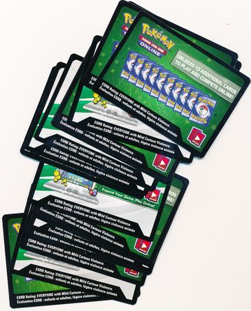 XY Evolutions Lot of 36 Unused Booster Pack Code Cards Pokemon TCGO XY Evolutions Lot of 36 Unused Booster Pack Code Cards Pokemon TCGO
