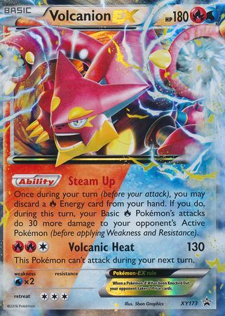 Volcanion EX - XY173 - Ultra Rare Promo - Pokemon XY ...