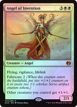 Angel of Invention 004 264 Foil Kaladesh Foil Singles Angel of Invention 004 264 Foil Kaladesh Foil Singles