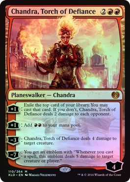 Chandra Torch of Defiance 110 264 Foil Chandra Torch of Defiance 110 264 Foil