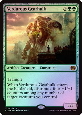 Verdurous Gearhulk 172 264 Foil Kaladesh Foil Singles Verdurous Gearhulk 172 264 Foil Kaladesh Foil Singles