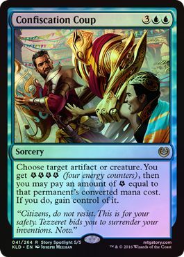 Confiscation Coup 041 264 Foil Kaladesh Foil Singles Confiscation Coup 041 264 Foil Kaladesh Foil Singles