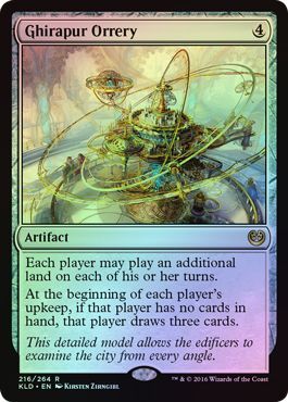 Ghirapur Orrery 216 264 Foil Kaladesh Foil Singles Ghirapur Orrery 216 264 Foil Kaladesh Foil Singles