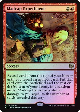 Madcap Experiment 122 264 Foil Kaladesh Foil Singles Madcap Experiment 122 264 Foil Kaladesh Foil Singles