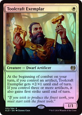 Toolcraft Exemplar 032 264 Foil Kaladesh Foil Singles Toolcraft Exemplar 032 264 Foil Kaladesh Foil Singles