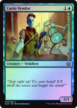 Curio Vendor 042 264 Foil Kaladesh Foil Singles Curio Vendor 042 264 Foil Kaladesh Foil Singles