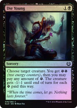 Die Young 076 264 Foil Kaladesh Foil Singles Die Young 076 264 Foil Kaladesh Foil Singles