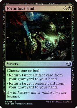 Fortuitous Find 081 264 Foil Kaladesh Foil Singles Fortuitous Find 081 264 Foil Kaladesh Foil Singles