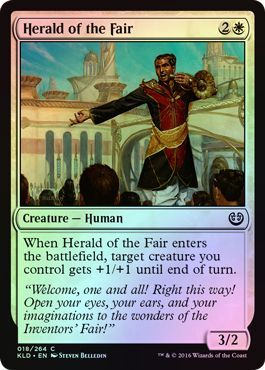 Herald of the Fair 018 264 Foil Kaladesh Foil Singles Herald of the Fair 018 264 Foil Kaladesh Foil Singles
