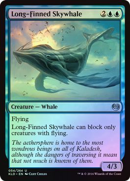 Long Finned Skywhale 054 264 Foil Kaladesh Foil Singles Long Finned Skywhale 054 264 Foil Kaladesh Foil Singles