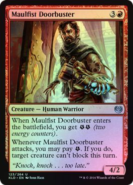 Maulfist Doorbuster 123 264 Foil Kaladesh Foil Singles Maulfist Doorbuster 123 264 Foil Kaladesh Foil Singles
