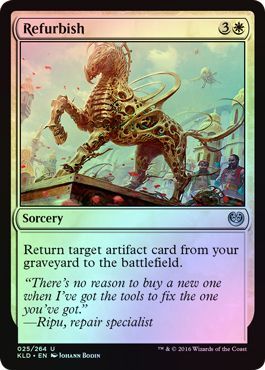 Refurbish 025 264 Foil Kaladesh Foil Singles Refurbish 025 264 Foil Kaladesh Foil Singles
