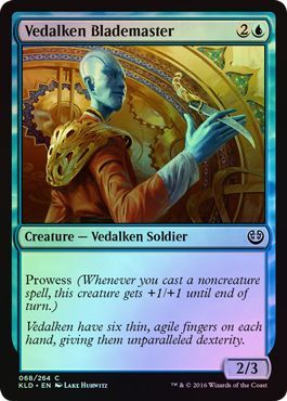 Vedalken Blademaster 068 264 Foil Kaladesh Foil Singles Vedalken Blademaster 068 264 Foil Kaladesh Foil Singles