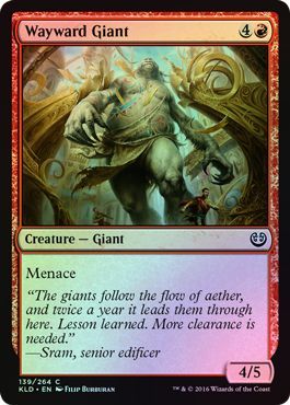 Wayward Giant 139 264 Foil Wayward Giant 139 264 Foil