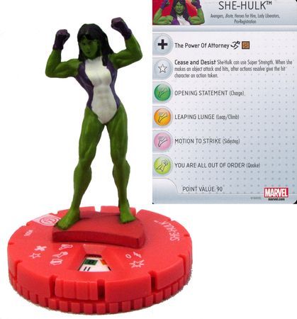 She Hulk 006 Civil War Storyline Marvel Heroclix She Hulk 006 Civil War Storyline Marvel Heroclix