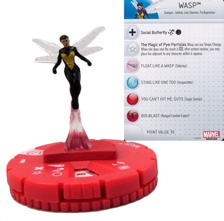 Wasp 008 Civil War Storyline Marvel Heroclix Marvel Civil War Storyline Wasp 008 Civil War Storyline Marvel Heroclix Marvel Civil War Storyline