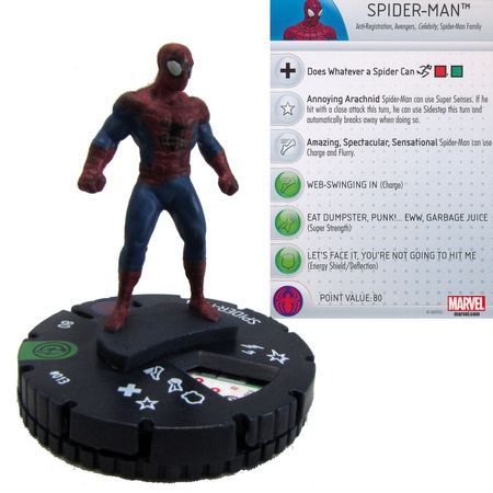 Spider Man 013 Civil War Storyline Marvel Heroclix Spider Man 013 Civil War Storyline Marvel Heroclix