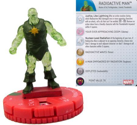 Radioactive Man 016 Civil War Storyline Marvel Heroclix Radioactive Man 016 Civil War Storyline Marvel Heroclix