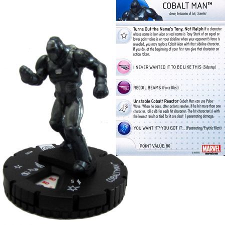 Cobalt Man 039 Civil War Storyline Marvel Heroclix Marvel Civil War Storyline Cobalt Man 039 Civil War Storyline Marvel Heroclix Marvel Civil War Storyline