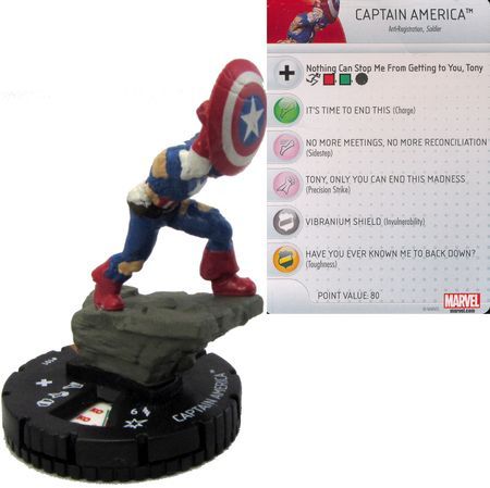 Marvel Captain America Civil War - NEW Movie Figs Details about   RARE HEROCLIX FACTORY SET