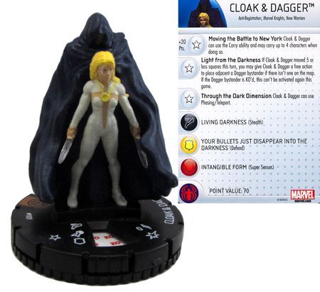 Cloak Dagger 107 Civil War Storyline Marvel Heroclix Marvel Civil War Storyline Cloak Dagger 107 Civil War Storyline Marvel Heroclix Marvel Civil War Storyline