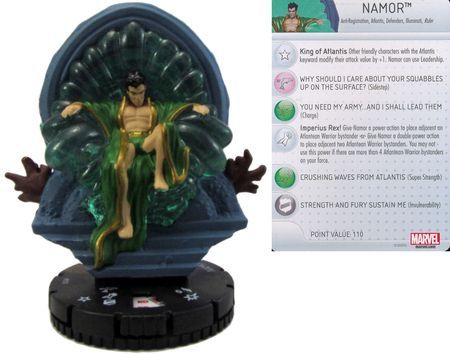 Namor 111 Civil War Storyline Marvel Heroclix Namor 111 Civil War Storyline Marvel Heroclix