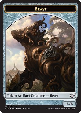 Beast Token 001 KLD Kaladesh Singles Beast Token 001 KLD Kaladesh Singles
