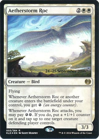 Aetherstorm Roc 003 264 KLD Pre Release Foil Promo Magic The Gathering Promo Cards Aetherstorm Roc 003 264 KLD Pre Release Foil Promo Magic The Gathering Promo Cards