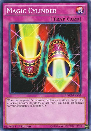 Magic Cylinder LDK2 ENY37 Common 1st Edition Legendary Decks II Yugi Magic Cylinder LDK2 ENY37 Common 1st Edition Legendary Decks II Yugi