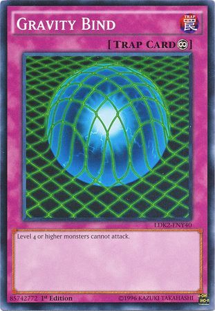 Gravity Bind LDK2 ENY40 Common 1st Edition Legendary Decks II Yugi Gravity Bind LDK2 ENY40 Common 1st Edition Legendary Decks II Yugi