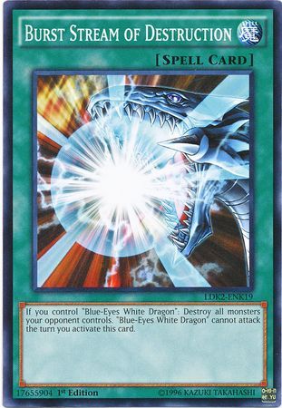 Burst Stream of Destruction LDK2 ENK19 Common 1st Edition Burst Stream of Destruction LDK2 ENK19 Common 1st Edition