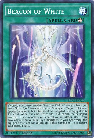 Beacon of White LDK2 ENK20 Common 1st Edition Beacon of White LDK2 ENK20 Common 1st Edition