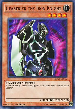 Gearfried the Iron Knight LDK2 ENJ12 Common 1st Edition Gearfried the Iron Knight LDK2 ENJ12 Common 1st Edition