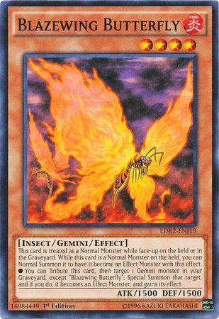 Blazewing Butterfly LDK2 ENJ18 Common 1st Edition Blazewing Butterfly LDK2 ENJ18 Common 1st Edition
