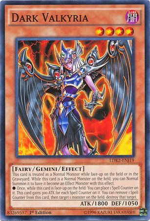 Dark Valkyria LDK2 ENJ19 Common 1st Edition Dark Valkyria LDK2 ENJ19 Common 1st Edition