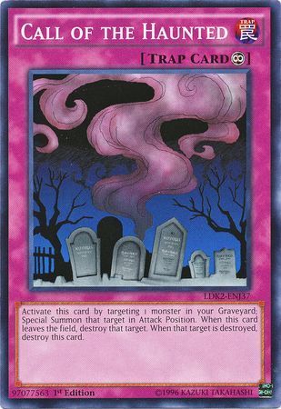Call of the Haunted LDK2 ENJ37 Common 1st Edition Call of the Haunted LDK2 ENJ37 Common 1st Edition