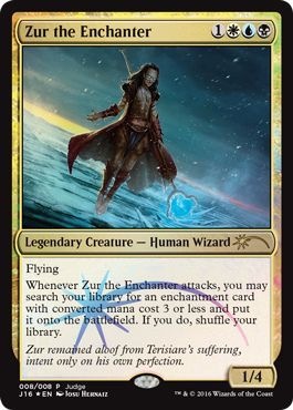 Zur the Enchanter - Judge Foil - Magic: The Gathering Promo Cards ...