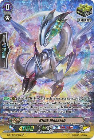 Blink Messiah G BT08 S24EN Special Parallel SP G Booster Set 8 Absolute Judgment Singles Blink Messiah G BT08 S24EN Special Parallel SP G Booster Set 8 Absolute Judgment Singles