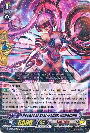 Reversal Star vader Nobelium G BT08 033EN Rare R Reversal Star vader Nobelium G BT08 033EN Rare R