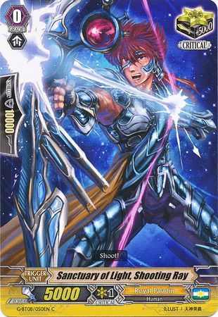Sanctuary of Light Shooting Ray G BT08 050EN Common C G Booster Set 8 Absolute Judgment Singles Sanctuary of Light Shooting Ray G BT08 050EN Common C G Booster Set 8 Absolute Judgment Singles