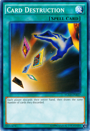 Card Destruction YGLD ENB27 Common Unlimited Card Destruction YGLD ENB27 Common Unlimited