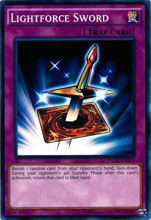 Lightforce Sword YGLD ENB37 Common Unlimited Yugi s Battle City Deck Unlimited YGLD ENB Lightforce Sword YGLD ENB37 Common Unlimited Yugi s Battle City Deck Unlimited YGLD ENB
