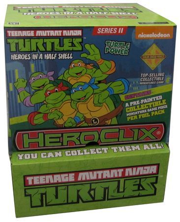 TMNT Heroes in a Half Shell Gravity Feed Display Box of 24 Booster Packs Heroclix TMNT Heroes in a Half Shell Gravity Feed Display Box of 24 Booster Packs Heroclix