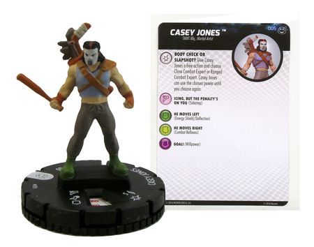 Casey Jones 005 TMNT Heroes in a Half Shell Gravity Feed Heroclix Other TMNT Heroes in a Half Shell Singles Casey Jones 005 TMNT Heroes in a Half Shell Gravity Feed Heroclix Other TMNT Heroes in a Half Shell Singles
