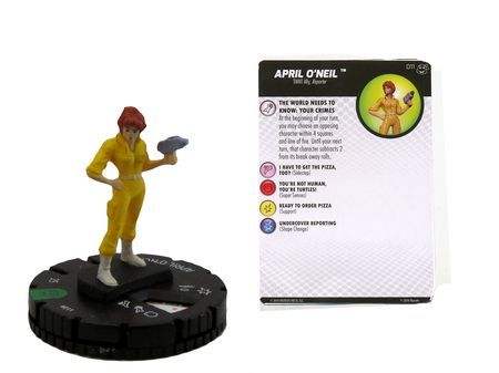 April O Neil 011 TMNT Heroes in a Half Shell Gravity Feed Heroclix Other TMNT Heroes in a Half Shell Singles April O Neil 011 TMNT Heroes in a Half Shell Gravity Feed Heroclix Other TMNT Heroes in a Half Shell Singles