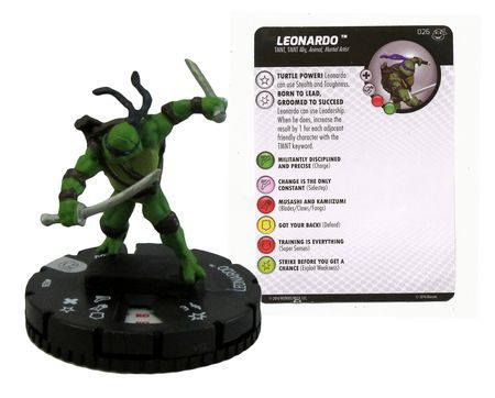 Leonardo 026 TMNT Heroes in a Half Shell Gravity Feed Heroclix Other TMNT Heroes in a Half Shell Singles Leonardo 026 TMNT Heroes in a Half Shell Gravity Feed Heroclix Other TMNT Heroes in a Half Shell Singles